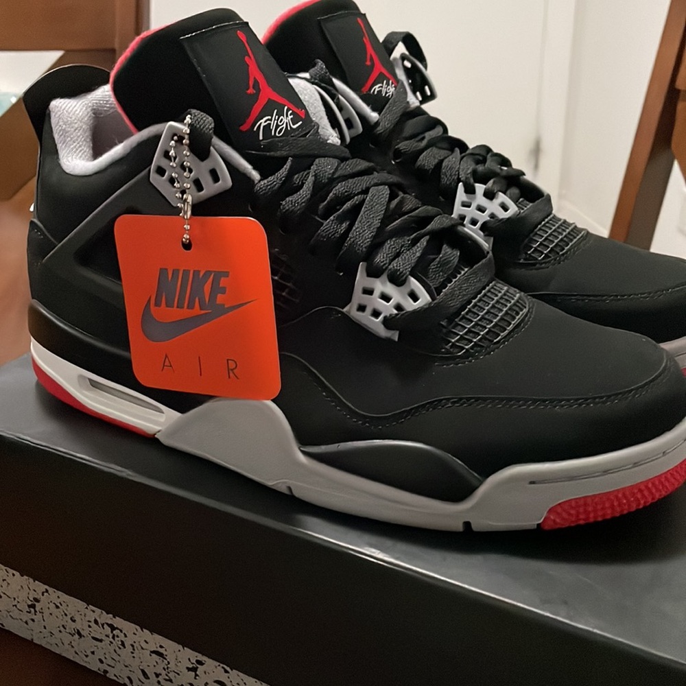Air Jordan 4 Bred SOLD…….